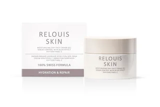 Крем-гель дневной для лица Увлажняющий себум-контроль Skin Hydration&Repair Relouis 40 гр