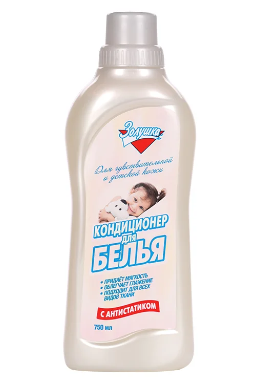 Кондиционер Золушка для белья для чувствительной и детской кожи 750 мл