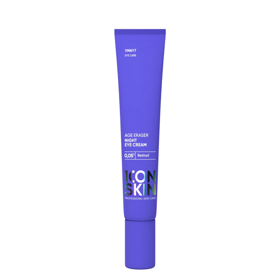 Ночной крем для кожи вокруг глаз на основе 0,05% ретинола Age Eraser, Icon Skin