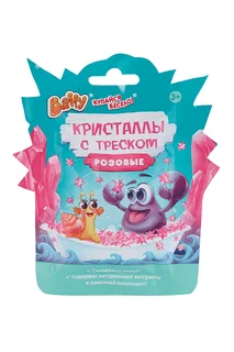 Кристаллы с треском для купания Baffy Купайся весело! розовые