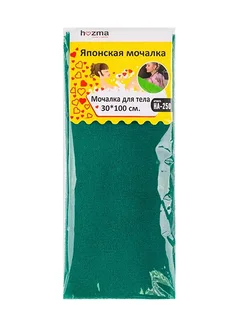 Мочалка Hozma японская массажная для тела зеленый
