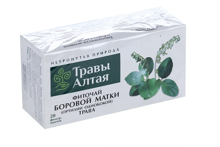 Боровая матка (Ортилия однобокая) трава серии Алтай 1,5 гр 20 шт