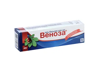 Гель-бальзам Веноза для ног тонизирующий / укрепляющий 40 гр