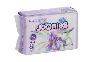 Прокладки Joonies Luxe однораз ночные жен 8 шт