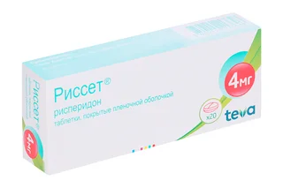Риссет таб. п/о 4 мг 20 шт