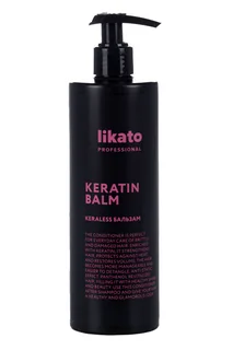 Бальзам Likato Professional Keraless для уплотнения и насыщения волос с кератином 400 мл