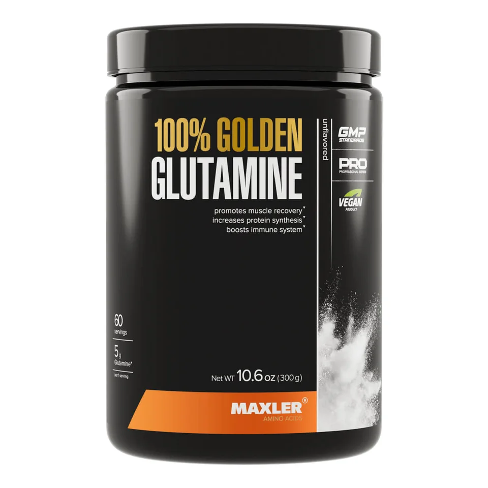 Глютамин 100% Голден (Golden) 300 г, Maxler