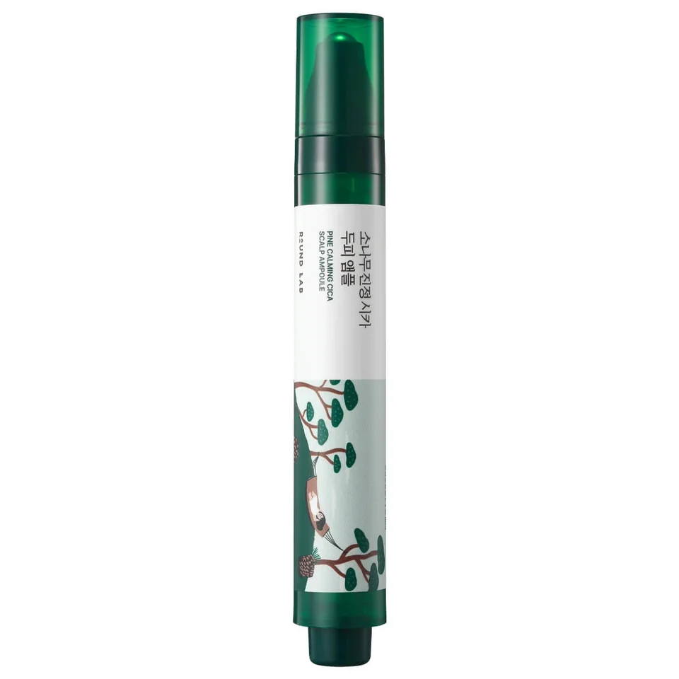 Ампула для кожи головы с экстрактами сосны и центеллы Pine Calming Cica Scalp Ampoule, 15 мл, Round LAB