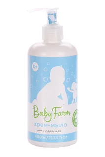 Крем-мыло Elfarma Baby Farm жидкое для младенцев 400 мл