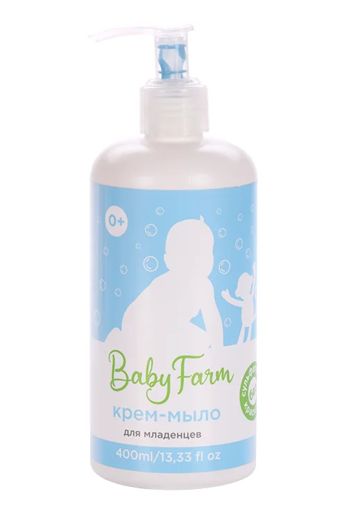 Крем-мыло Elfarma Baby Farm жидкое для младенцев 400 мл