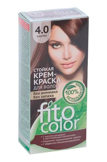 Крем-краска для волос Fitocolor тон 4.0 каштан 115 мл