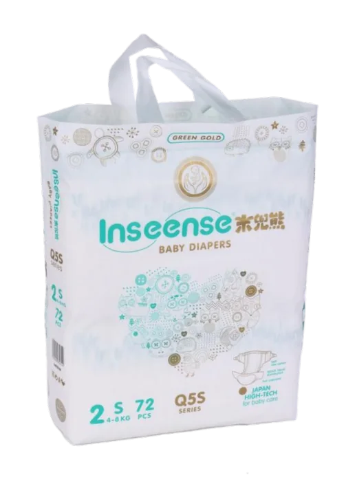 Подгузники Inseense Q5S S (4-8 кг) 72 шт