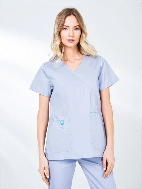 Рубашка медицинская Medcostume женская MC6066 серая р 48