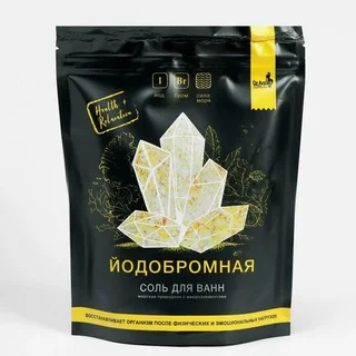 Доктор Аква соль для ванн йодобромная 700г