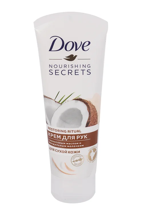 Крем Dove Кокосовое масло и миндальное молочко для рук 75 мл
