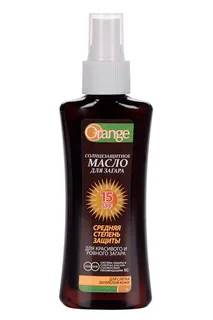 Масло Orange солнцезащит SPF15 для загара 100 мл