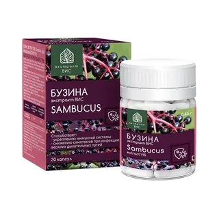 Бузина экстракт Вис капсулы 0,45 гр 30 шт