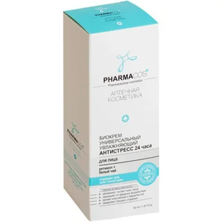 Витэкс PHARMACos Биокрем для лица универсальный увлажняющий "Антистресс 24часа" 50 мл