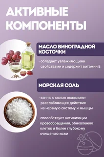 Набор Соль для ванн Бурлящие шары Lavender 270 гр