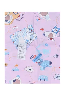 Пеленка Flyzay ситец почта / розовый С2 95×120 cм