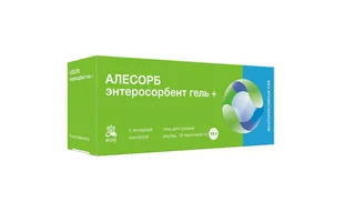Алесорб энтеросорбент гель для приема внутрь без аромата 10г 18 шт
