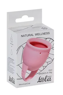 Менструальная чаша Natural Wellness Magnolia Big цвет розовый 4000-14lola силикон 20 мл