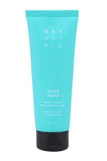 Крем-маска Beautific Acne Away для сужения пор 75 мл