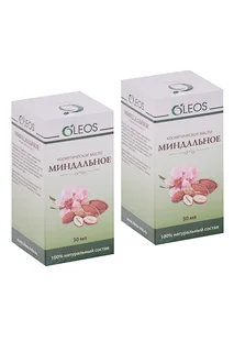 Масло Oleos Миндальное косметич 30 мл 2 шт