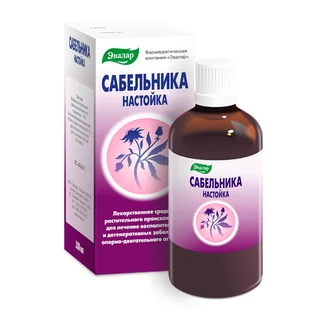 Сабельника Настойка флакон 100 мл