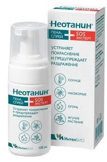 Неотанин Сос Эксперт Пена-Спрей Для Ухода За Кожей флакон 100 мл