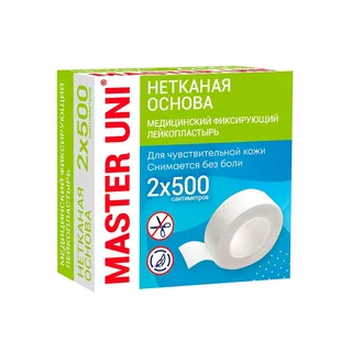 Мастер Юни л/пласт 2×500 см н/ткан.