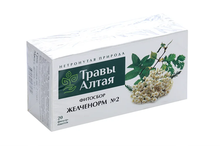 Желчегонный сбор №2 сбор 1.5 г 20 шт
