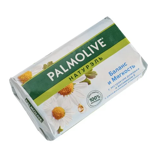 Мыло Palmolive Натурэль Баланс и Мягкость с экстр ромашки и вит Е 150 гр