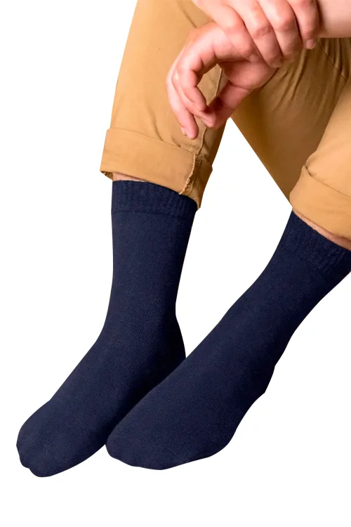 Набор ECO Cotton Classic Men Mono синие 5 пар размер 42/44