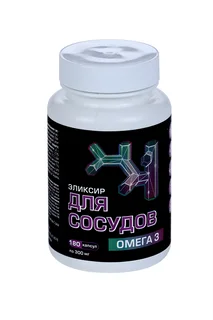 Масло Для сосудов 180 шт капсулы