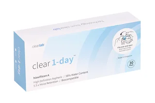 Линзы Clearlab Clear 1-day контактные R 8,7 (диоптрия -7,5) 30 шт