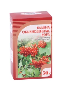 Калины кора Хорст 50 гр сырье растительное измельченное БАД