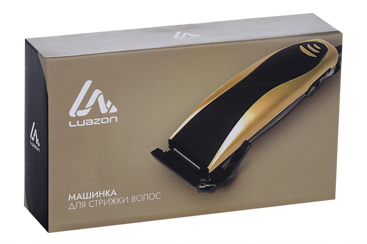 Машинка для стрижки LuazON Ltri-14 15 Вт насадки 3/6/10/13 мм 220 В синяя