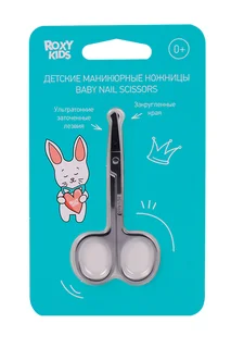 Ножницы Roxy Kids маникюрные цельнометаллические