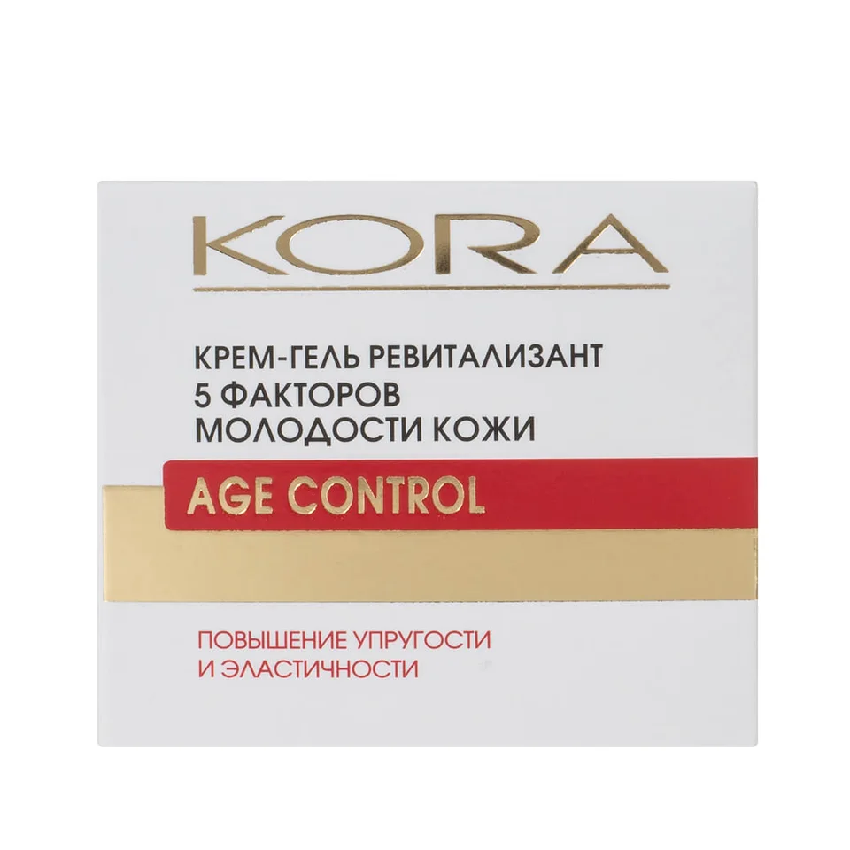Крем-гель ревитализант. 5 факторов молодости кожи, 50 мл, Kora