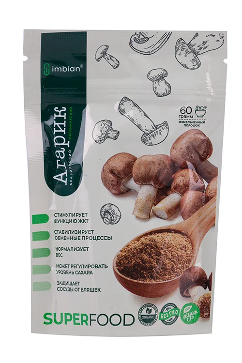 Агарик Imbian 60 гр порошок пакет