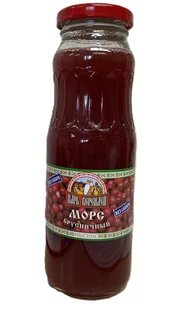 Морс Брусничный "Царь Берендей" с фруктозой 0,25 литра