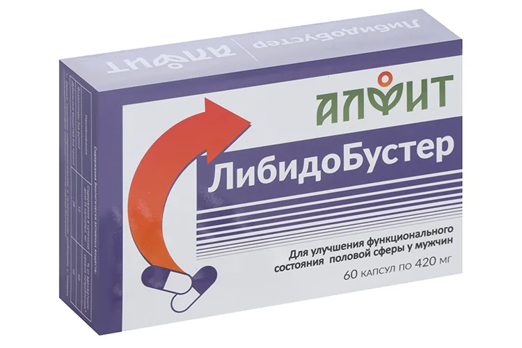Либидобустер 420 мг 60 шт капсулы