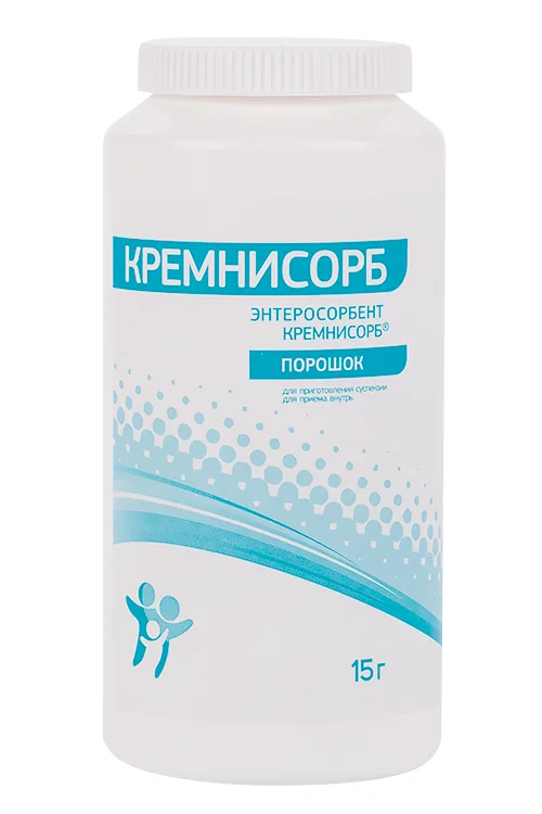 Кремнисорб энтеросорбент 15 гр порошок для приготовления суспензии для приема внутрь