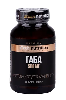 Габа aTech Nutrition Premium 620 мг 60 шт капсулы