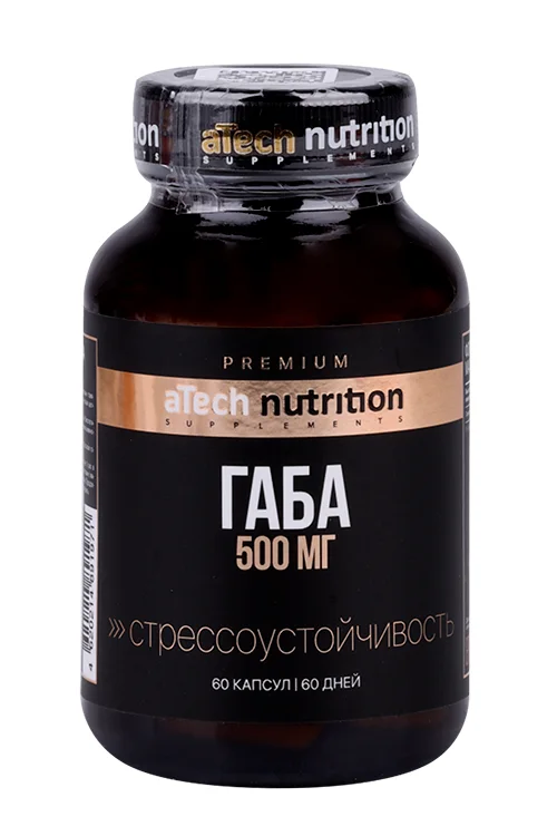 Габа aTech Nutrition Premium 620 мг 60 шт капсулы