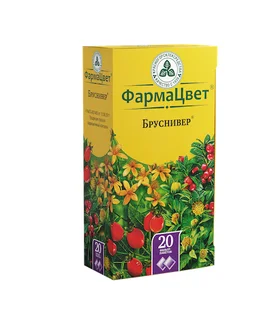 Бруснивер Сбор фильтр-пакет 2 гр 20 шт