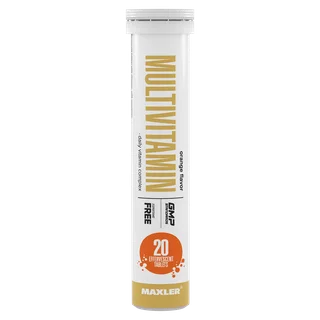 Мультивитамины Maxler Multivitamin комплекс витаминов 20 шипучих шт Апельсин