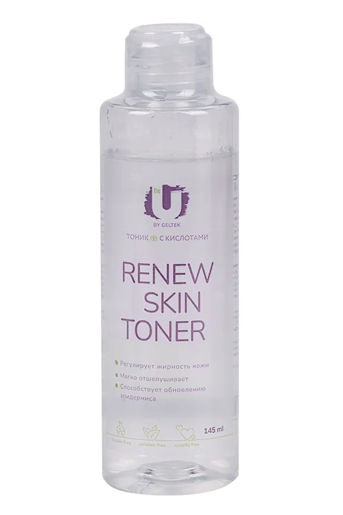 Тоник The U Renew skin с кислотами 145 мл