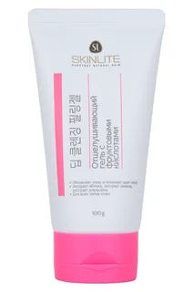 Гель Skinlite для лица с фруктовыми кислотами для всех типов кожи отшелушивающий 100 гр